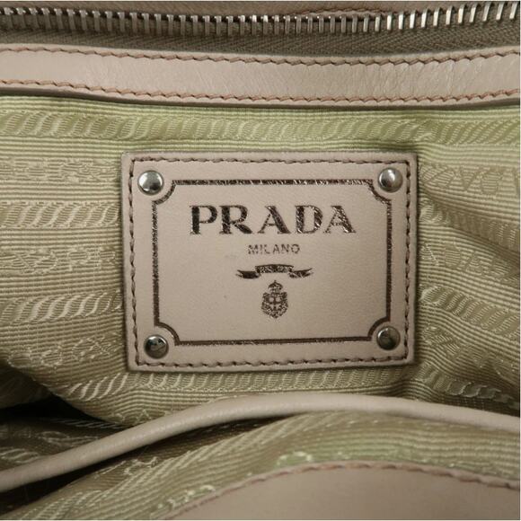 💎✨HOT BUY✨💎Authentic PRADA Nappa Leather Gathered 2Way Shoulder Bag - Picture 15 of 15